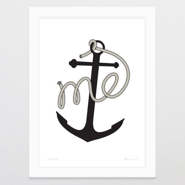 Anchor Me Art Print-Glenn Jones Art