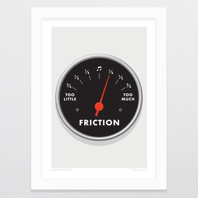 Fraction Too Much Art Print-Glenn Jones Art