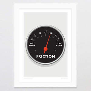 Fraction Too Much Art Print-Glenn Jones Art