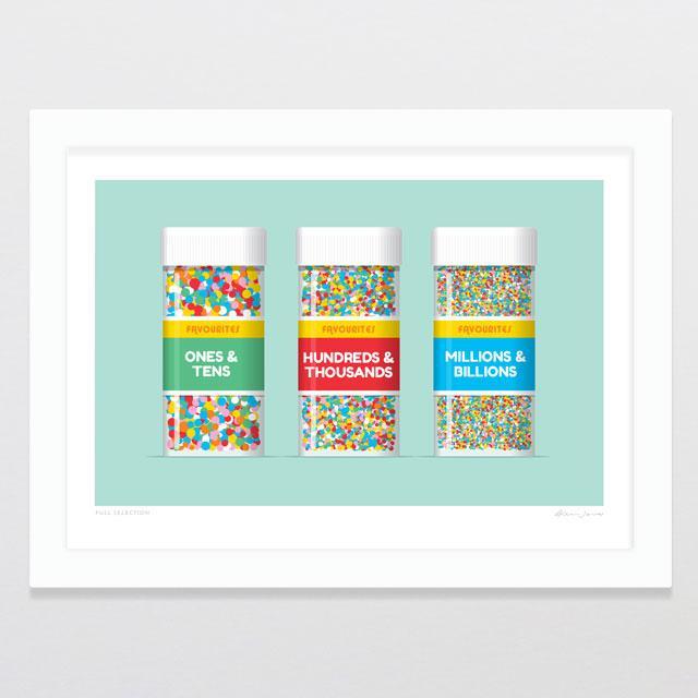 Full Selection Art Print-Glenn Jones Art