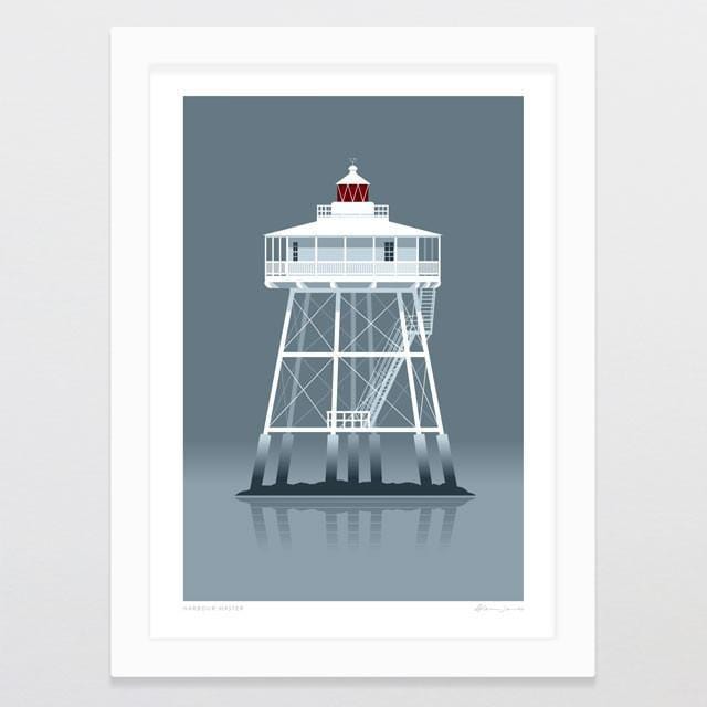 Harbour Master Art Print-Glenn Jones Art