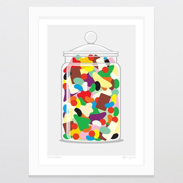 Help Yourself Art Print-Glenn Jones Art