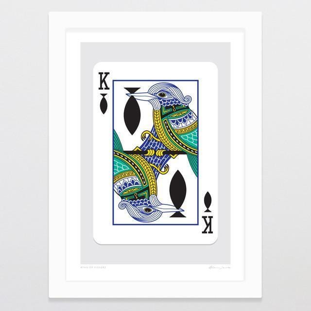 King Of Fishers Art Print-Glenn Jones Art