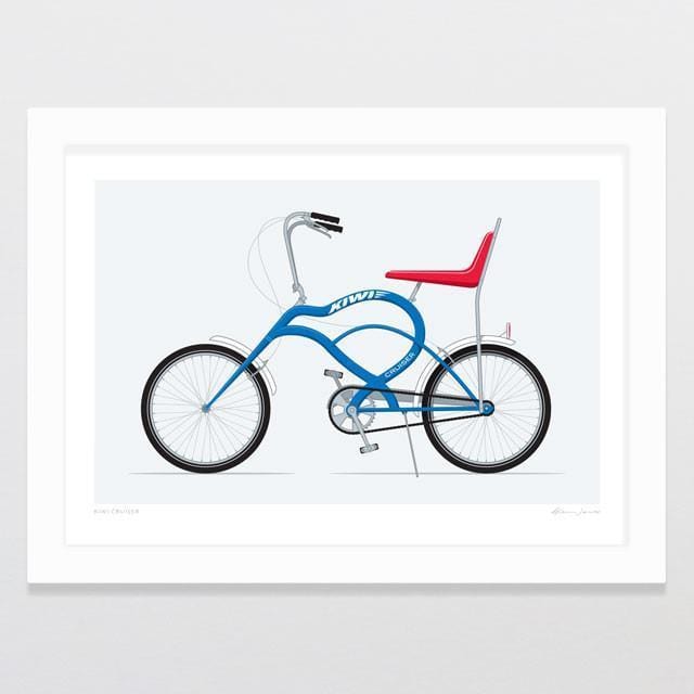 Kiwi Cruiser Art Print-Glenn Jones Art