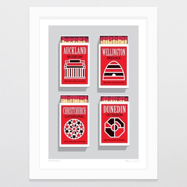 Matchboxes Art Print-Glenn Jones Art