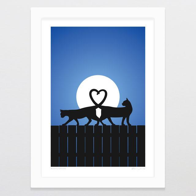 Moonlighting Art Print-Glenn Jones Art