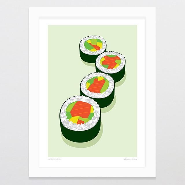 National Dish Art Print-Glenn Jones Art