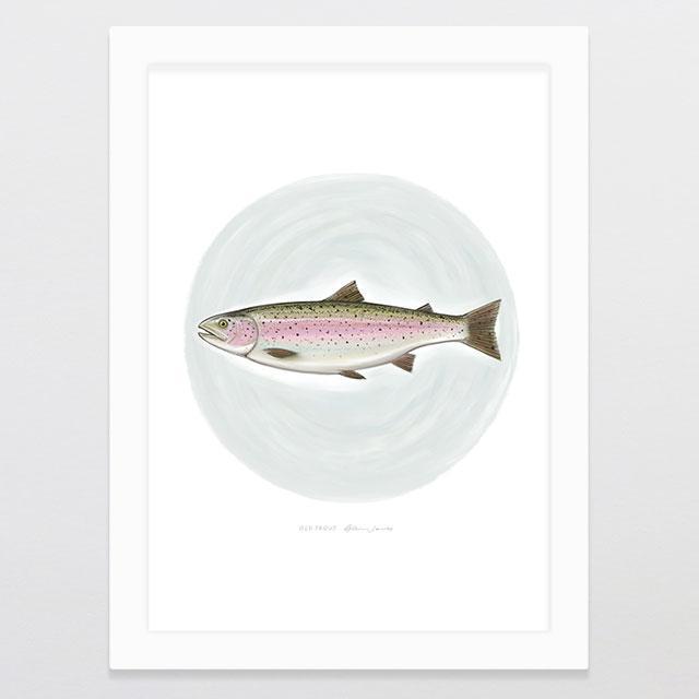 Old Trout Art Print-Glenn Jones Art