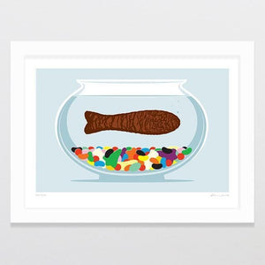 Pet Fish Art Print-Glenn Jones Art