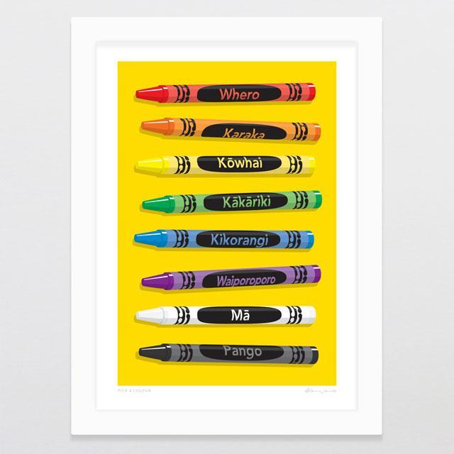 Pick A Colour Art Print-Glenn Jones Art