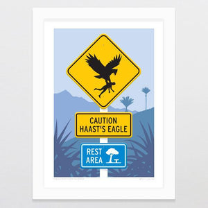 Please Don't Feed The Birds Art Print-Glenn Jones Art