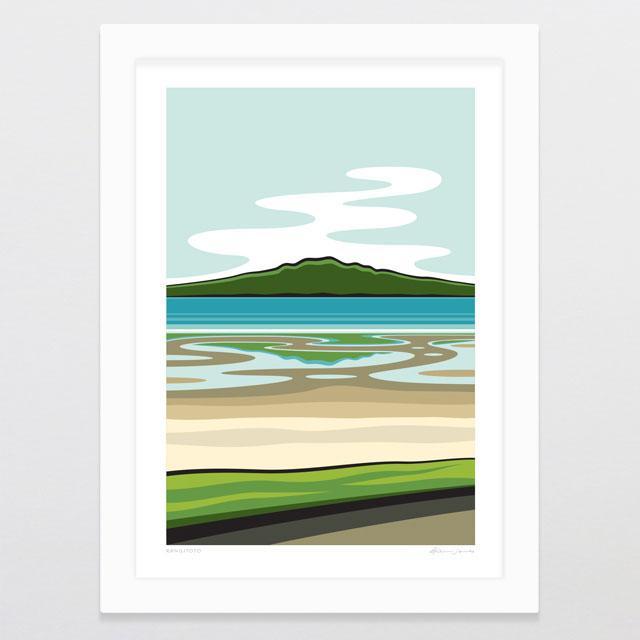 Glenn Jones Art Rangitoto Art Print Art Print