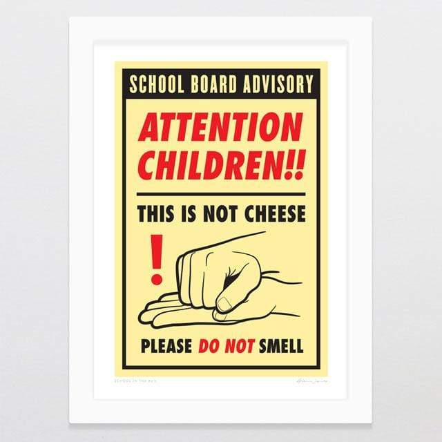 School In The 80's Art Print-Glenn Jones Art