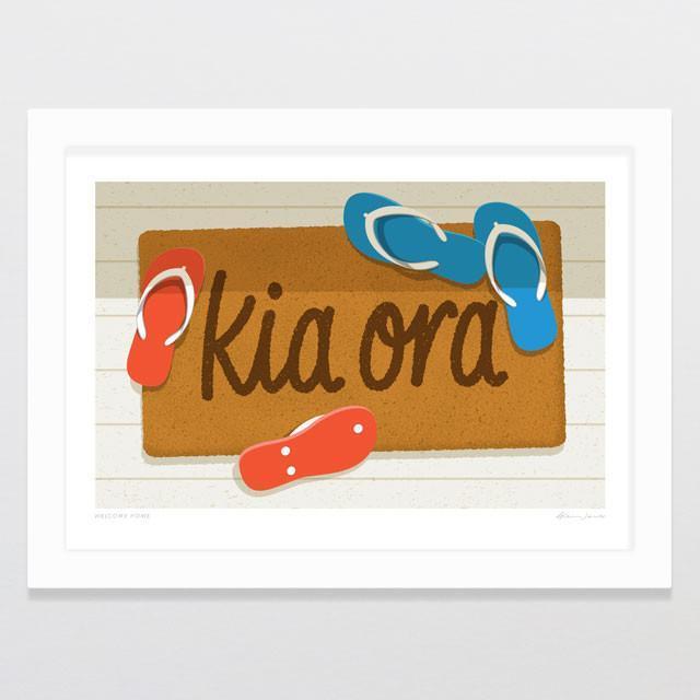 Welcome Home Art Print-Glenn Jones Art