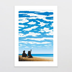 Glenn Jones Art Cloud Spotting Art Print Art Print A4 / Unframed