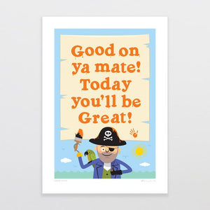 Glenn Jones Art Good On Ya Art Print Art Print
