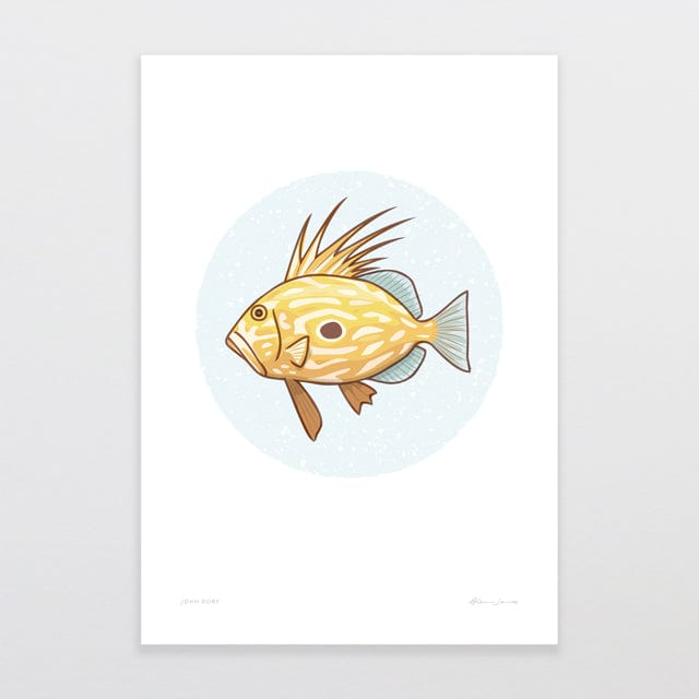 Glenn Jones Art John Dory Art Print Art Print A4 / Unframed