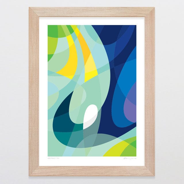 Glenn Jones Art Abstract Tui Art Print Art Print