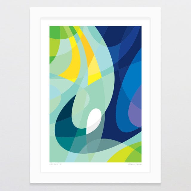 Glenn Jones Art Abstract Tui Art Print Art Print