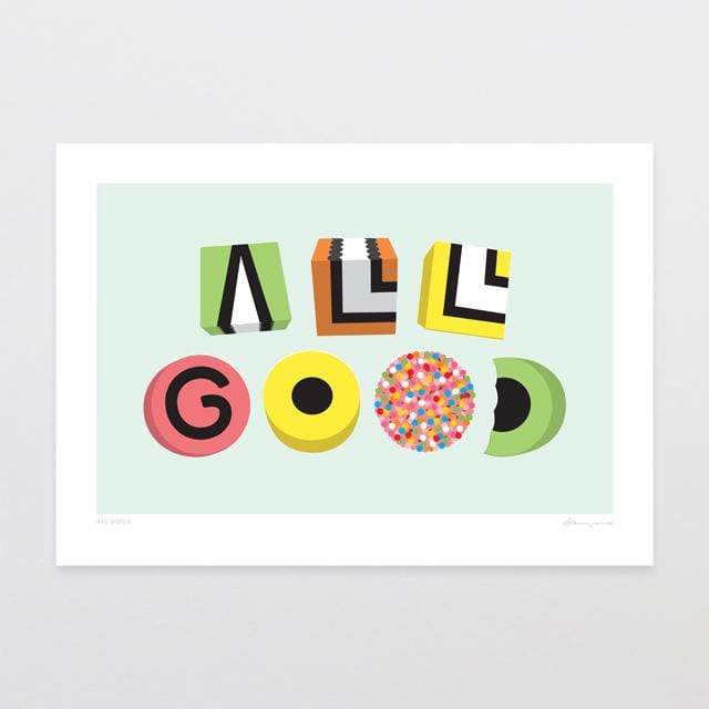 Glenn Jones Art All Good Art Print Art Print