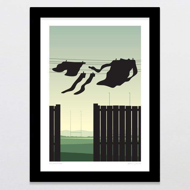 Big Backyard Art Print