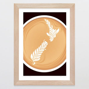Glenn Jones Art Coffee Country Art Print Art Print