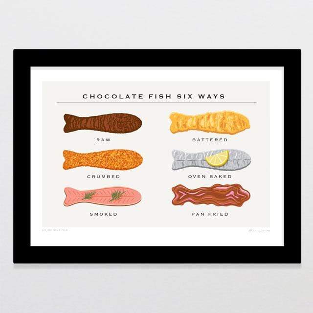 Enjoy Your Fish Art Print