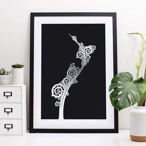 Glenn Jones Art Fern Land Art Print Art Print