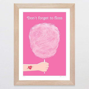 Glenn Jones Art Floss Art Print Art Print