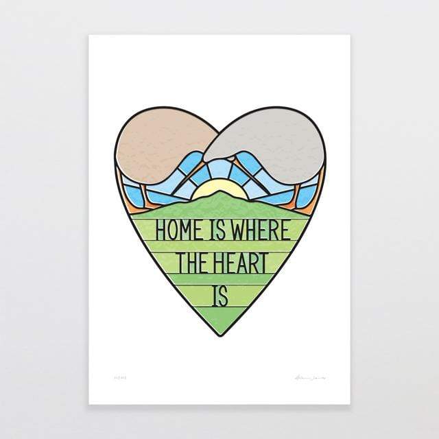 Glenn Jones Art Home Art Print Art Print