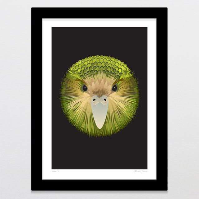 Glenn Jones Art Kakapo Art Print Art Print