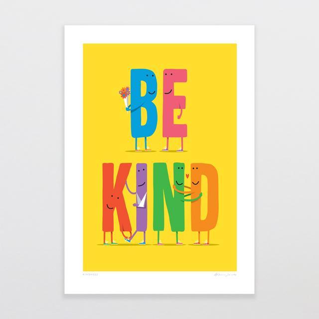 Glenn Jones Art Kindness Art Print Art Print