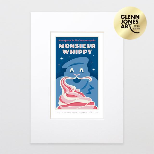 French Connection 12 - A4 Matted Limited Edition Art Print-Glenn Jones Art