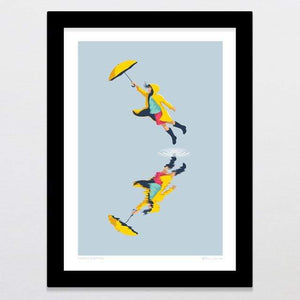 Puddle Jumping Art Print-Glenn Jones Art