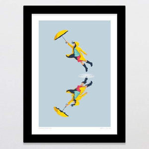 Puddle Jumping Art Print-Glenn Jones Art