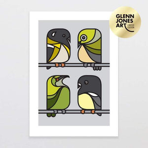 Glenn Jones Art Simply Natives 3 - A2 Limited Edition Art Print Art Print