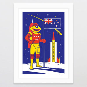 Glenn Jones Art Space Man Art Print Art Print