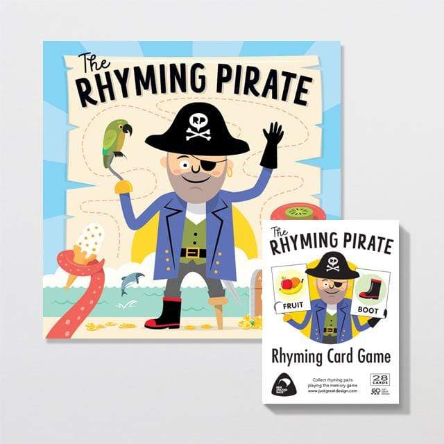 Glenn Jones Art The Rhyming Pirate Book & Card Game Combo book