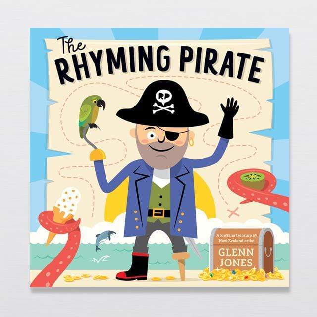 Glenn Jones Art The Rhyming Pirate Children&#39;s Book book