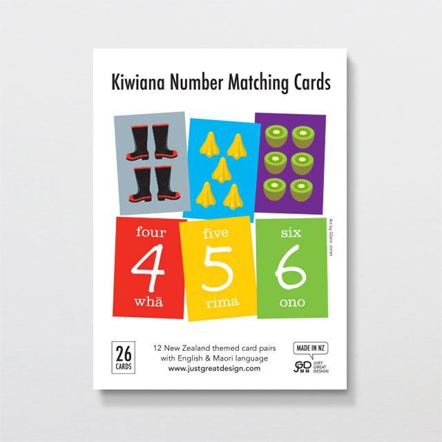 Kiwiana Matching Cards-Glenn Jones Art