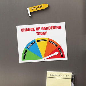 Just Great Design Gardening-o-meter Fridge Magnet magnet